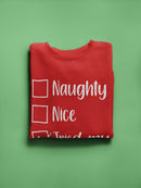 Triend My Best In Christmas Sweatshirt -SmartPrintsInk Designs