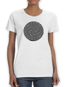Optical Illusion Loop T-shirt -SmartPrintsInk Designs