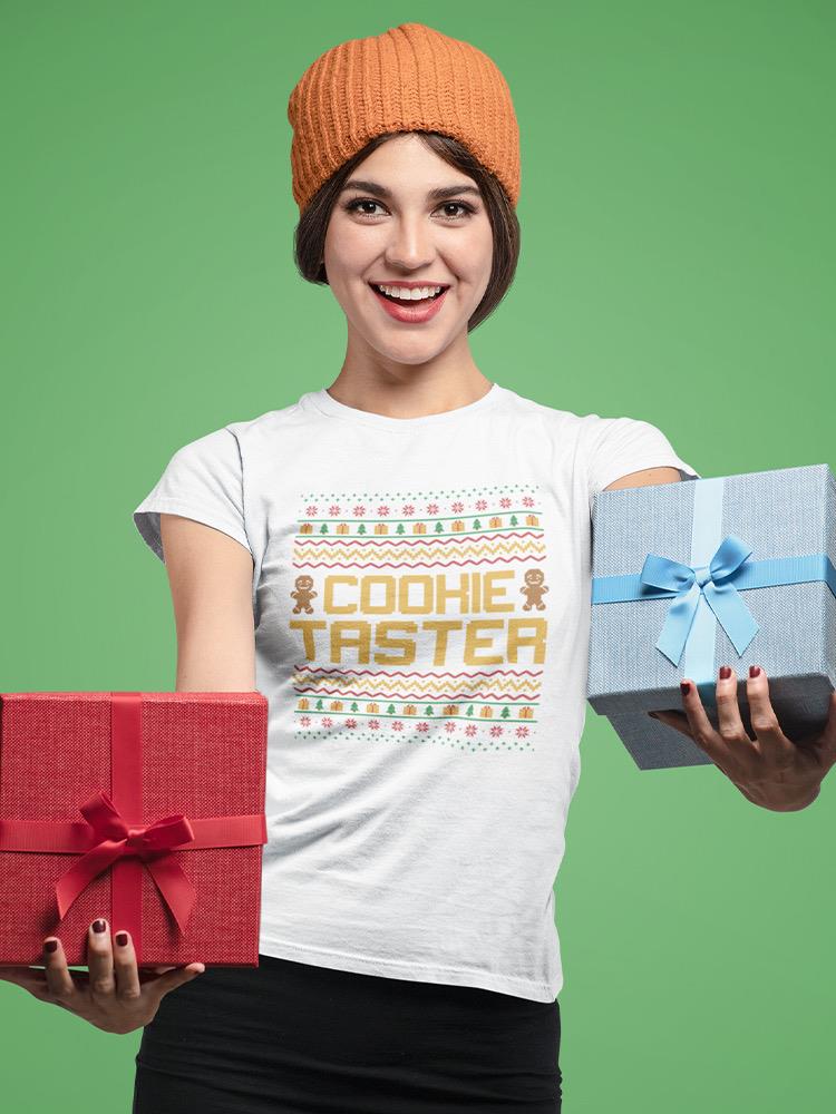 Cookie Taster Christmas T-shirt -SmartPrintsInk Designs