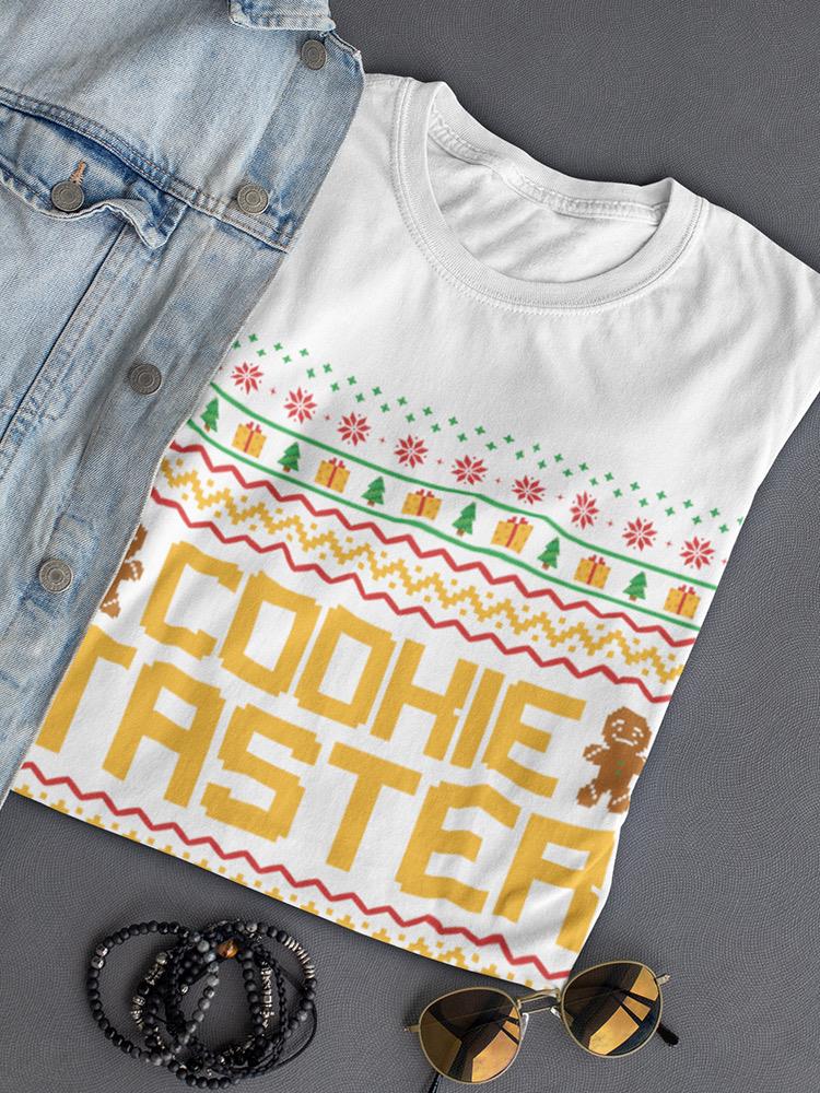 Cookie Taster Christmas T-shirt -SmartPrintsInk Designs
