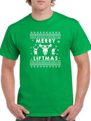 Merry Liftmas! T-shirt -SmartPrintsInk Designs
