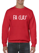 Fa La La La La La La La La Sweatshirt -SmartPrintsInk Designs