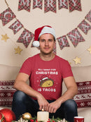 Tacos For Christmas T-shirt -SmartPrintsInk Designs