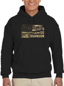 Let's Go Brandon Camouflage Hoodie -SmartPrintsInk Designs