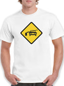 Train Cross Warning T-shirt -SmartPrintsInk Designs