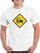 Farm Machinery Crossing Warning T-shirt -SmartPrintsInk Designs