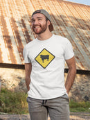 Cattle Crossing Warning T-shirt -SmartPrintsInk Designs
