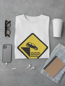 Hillside Ahead Warning T-shirt -SmartPrintsInk Designs
