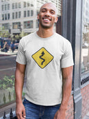 Winding Road Right Ahead Warning T-shirt -SmartPrintsInk Designs