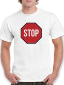 Stop Sign T-shirt -SmartPrintsInk Designs
