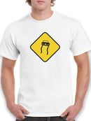 Slippery When Wet Warning T-shirt -SmartPrintsInk Designs