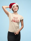 Hello 2022! T-shirt -SmartPrintsInk Designs