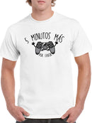 5 More Minutes Please T-shirt -SmartPrintsInk Designs