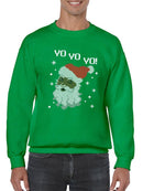 Yo! Yo! Yo! Christmas Sweatshirt -SmartPrintsInk Designs