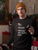 Christmas Innocent Sweatshirt -SmartPrintsInk Designs