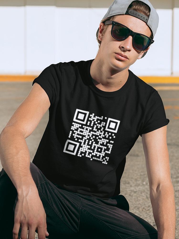 Qr Code T-shirt -SmartPrintsInk Designs