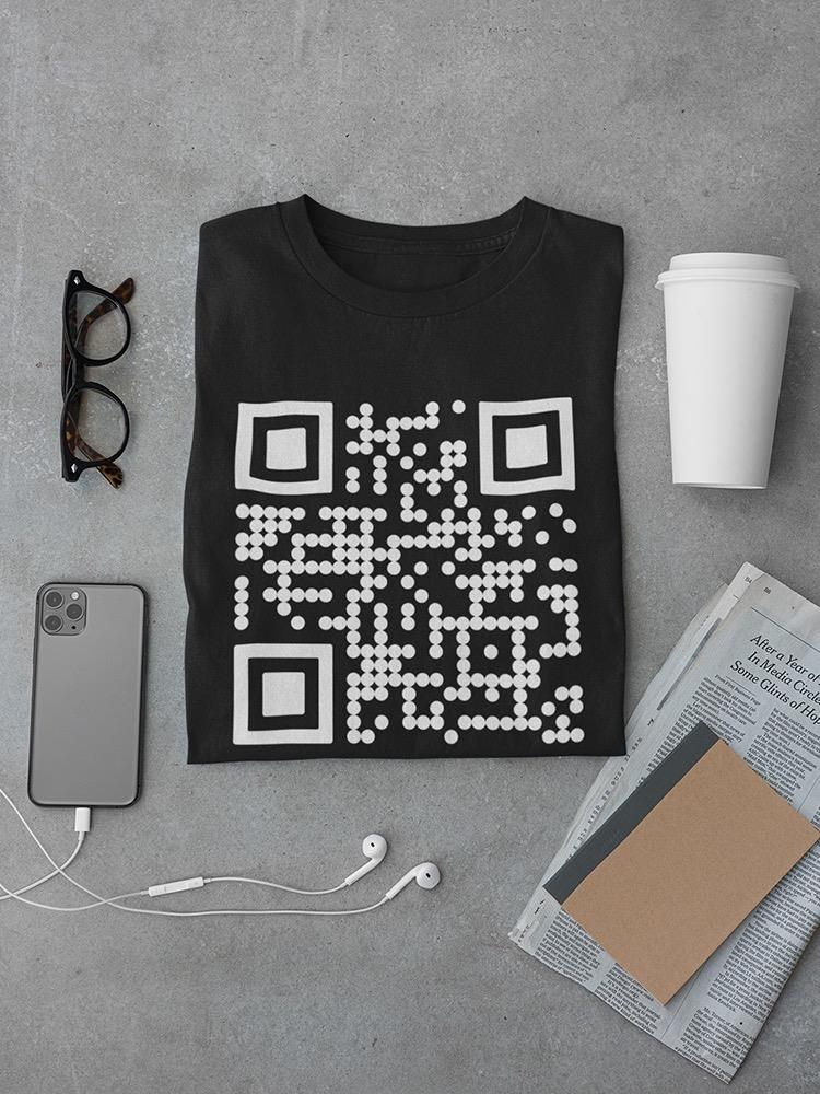 Qr Code T-shirt -SmartPrintsInk Designs