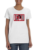 Icon Woman T-shirt -SmartPrintsInk Designs