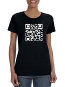A Qr Code T-shirt -SmartPrintsInk Designs