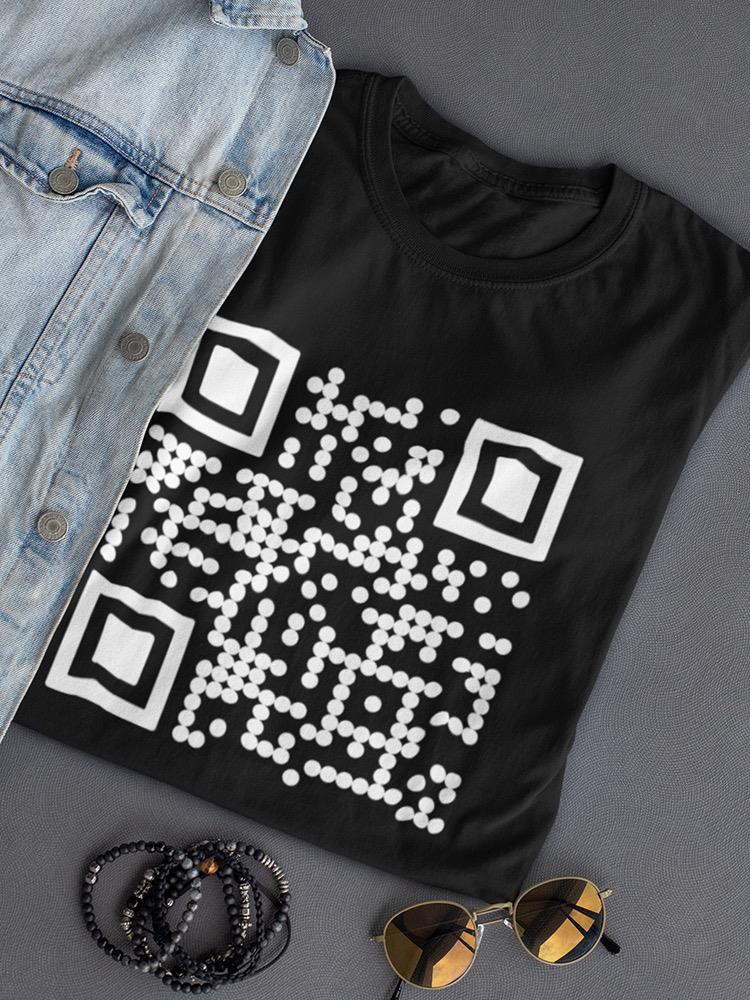 A Qr Code T-shirt -SmartPrintsInk Designs