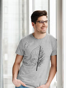 Tree And Leaf T-shirt -SmartPrintsInk Designs