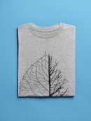 Tree And Leaf T-shirt -SmartPrintsInk Designs