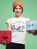 Christmas Dead Inside T-shirt -SmartPrintsInk Designs