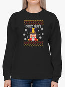 Deez Nutcracker Sweatshirt -SmartPrintsInk Designs