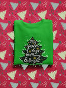 May Your Days Be Merry Sweatshirt -SmartPrintsInk Designs