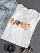 Cute Kittens. T-shirt -SmartPrintsInk Designs