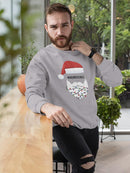 Beard Goals Santa Christmas Sweatshirt -SmartPrintsInk Designs