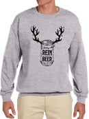 Rein-Beer Sweatshirt -SmartPrintsInk Designs