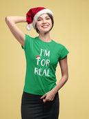 I'm For Real T-shirt -SmartPrintsInk Designs