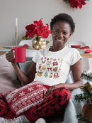 Christmas Icons T-shirt -SmartPrintsInk Designs