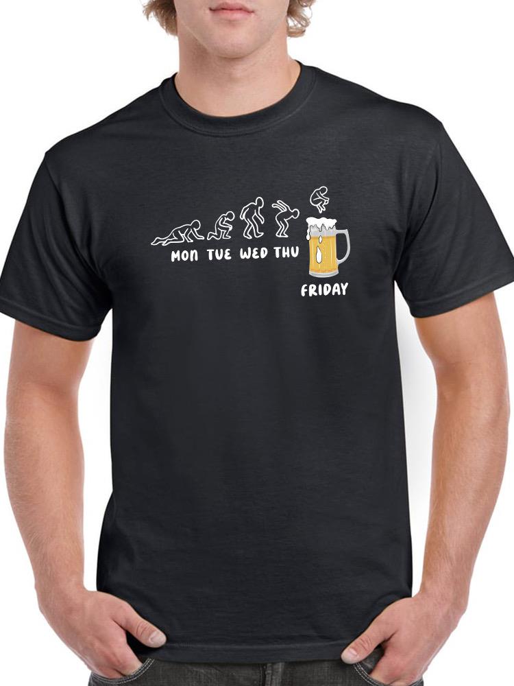 Friday Drinking Day T-shirt -SmartPrintsInk Designs