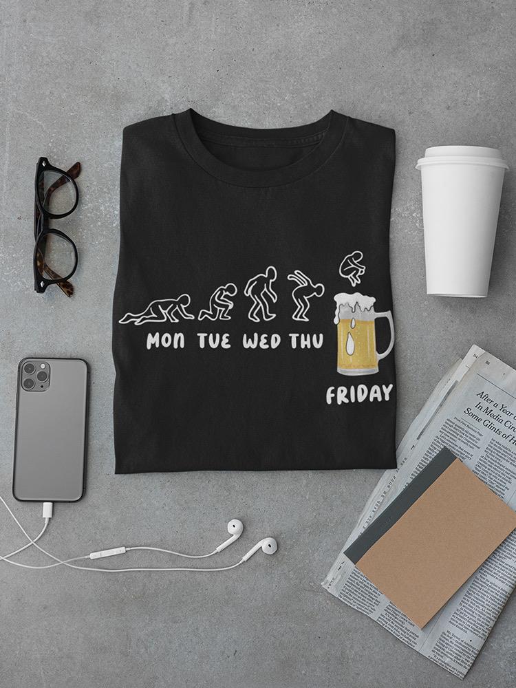 Friday Drinking Day T-shirt -SmartPrintsInk Designs