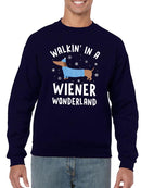 Walkin' In A Wonderland Sweatshirt -SmartPrintsInk Designs
