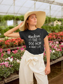 Rockin' The Dog Mom Aunt Life T-shirt -SmartPrintsInk Designs