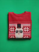 Christmas Llama Sweatshirt -SmartPrintsInk Designs