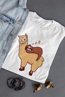 Sleepy Animals T-shirt -SmartPrintsInk Designs