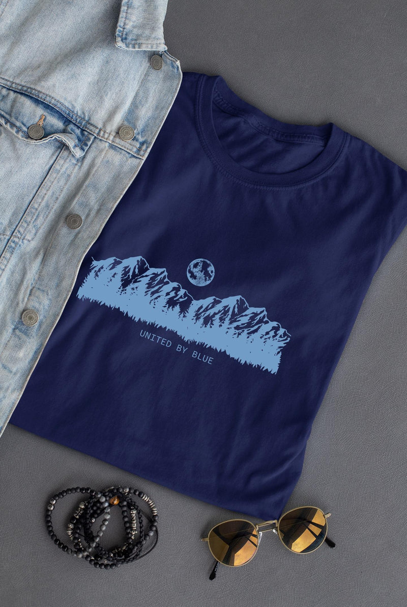 United By Blue T-shirt -SmartPrintsInk Designs
