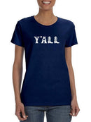 Y'all, Cowboy Boots T-shirt -SmartPrintsInk Designs