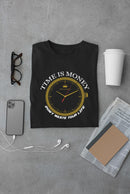 Time Is Money T-shirt -SmartPrintsInk Designs