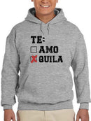 Love Tequila Hoodie -SmartPrintsInk Designs