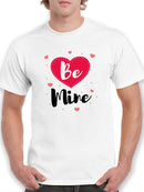 Be Mine, Hearts T-shirt -SmartPrintsInk Designs