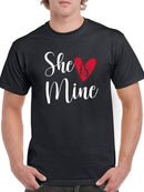 She Is Mine T-shirt -SmartPrintsInk Designs