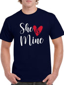 She Is Mine T-shirt -SmartPrintsInk Designs