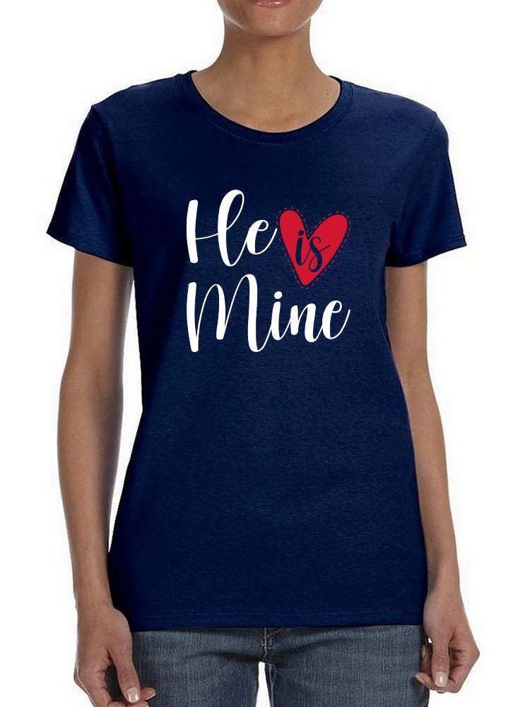 She Is Mine T-shirt -SmartPrintsInk Designs