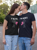 I'm His, Heart Puzzle T-shirt -SmartPrintsInk Designs