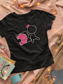 King With Heart Puzzle T-shirt -SmartPrintsInk Designs